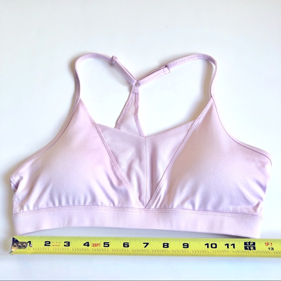 NEW SO AUTHENTIC AMERICAN HERITAGE Sports Bra Racerback Straps Medium Pink Women - Picture 5 of 13
